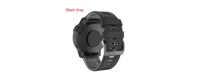 22mm 26mm Rubber Watchband Silicone Easyfit Strap For Garmin Fenix  6 Pro 6X Pr Fenix 3 HR Forerunner 935